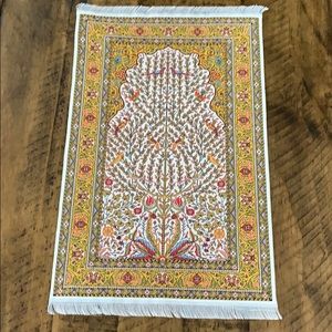 Turkish miniature carpet